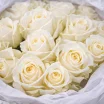 Изящность – букет из белых роз 3